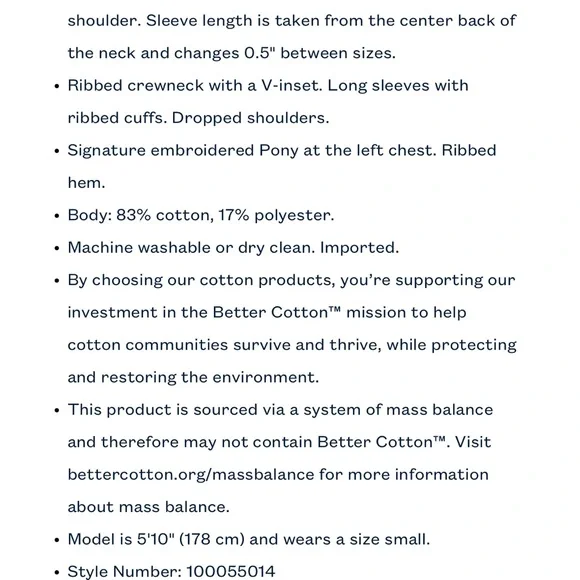 Ralph Lauren Gray Crew Neck Sweatshirt - Picture 5 of 5